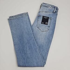 Earnest Sewn '90 Full Length Blue Denim High-Rise Jeans | Women's 27